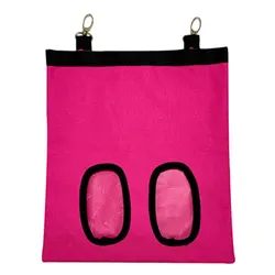 Rabbit Hay Feeder Bag, Guinea Pig Hay Feeder Storage, Hanging Feeding Hay for Small Animals Larege Size 600D Oxford Cloth Fabric