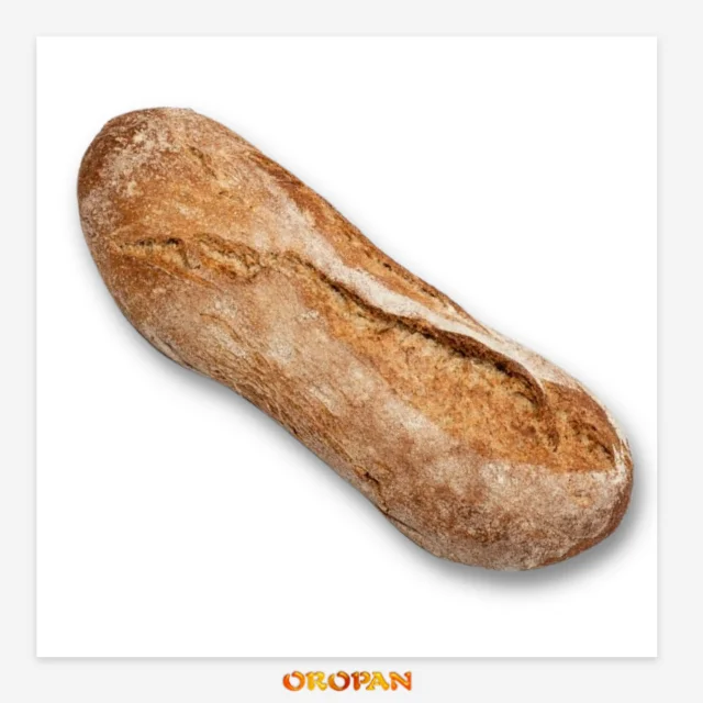 Made in Italy Gourmet 500g Part Baked Frozen Wholemeal Durum Wheat Semolina Ciabatta Bread For International Wholesaler