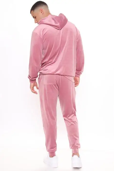 Велюровые спортивные костюмы в комплекте 2 вещи костюм бархатные для мужчин комплект повседневной одежды из предметов с длинным рукавом пользовательские велюровые