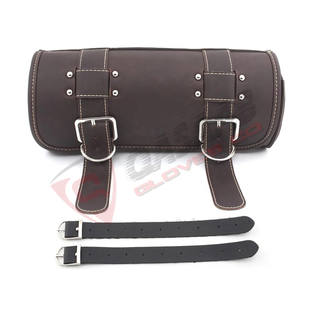 PU Leather Tool-Tassel Bag Luggage Saddle Side-Bag Trunk Motorcycle Travel Outdoor Road-cycling Bicycle Leather Backpack