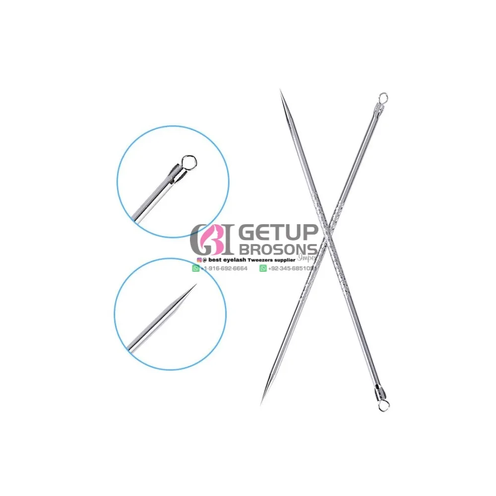 Silver Black Head Remover Beauty Tools Stainless Steel For Personal And Beauty Care Instruments High Quality Design Product Tool