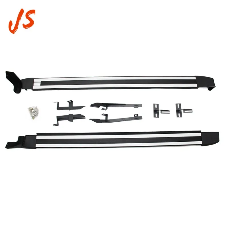 Top quality silver and black car side step bar at a discount for HIGHLANDER 2012