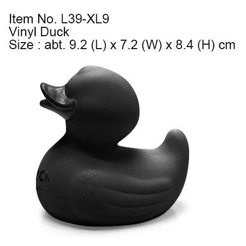Bath Toys Promo Gift Item Black Rubber Duck