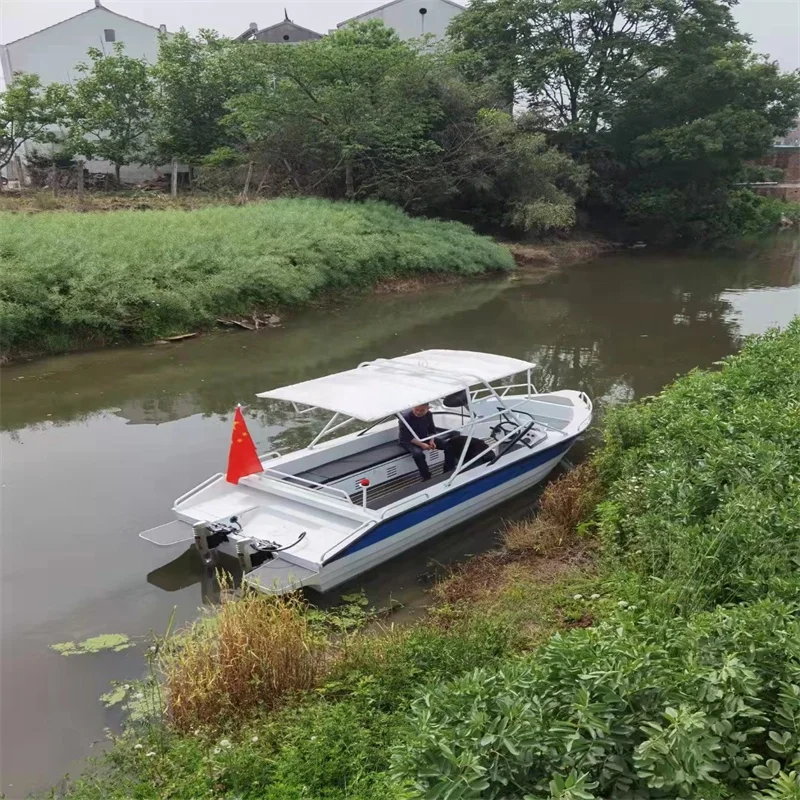 Adults Games Water Sport Equipment 19ft Small Yacht Aluminium Fishing Boat for Sale