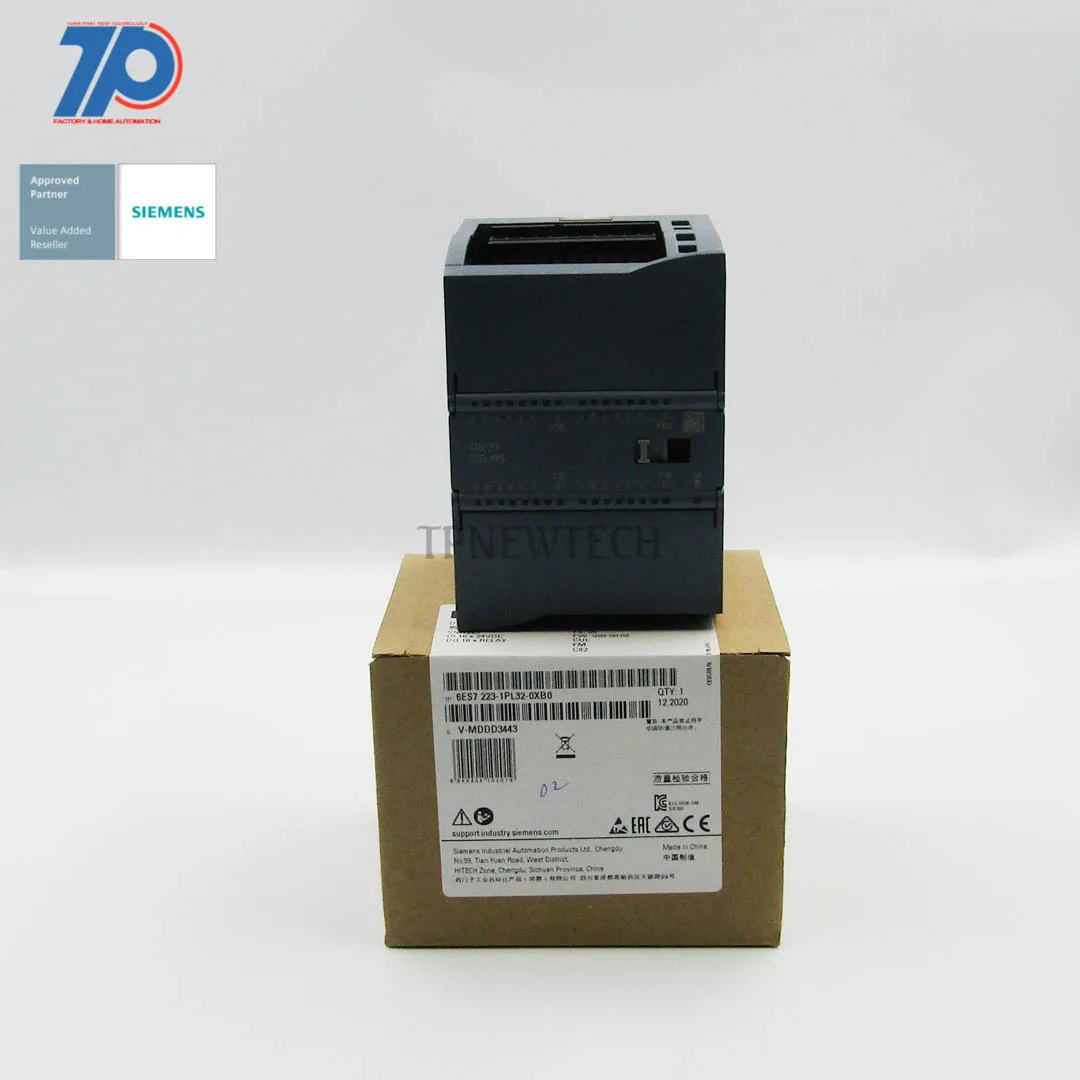  6ES7223-1PL32-0XB0 Siemens SIMATIC S7-1200 серии цифровой модуль ввода 180 мА (объединительная панель) 2 A (для сигнальных огней 1 допустимого диапазона