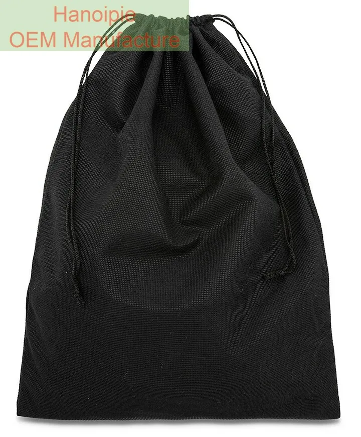 
vietnam reusable shopping bag hanoipie vietnam foldable plain drawstring bag polyester travel bag 