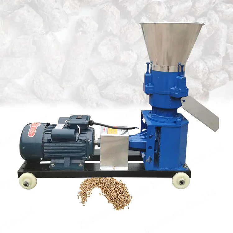 Factory price mini  animal food pelletizer price wood mini pellet mill machine