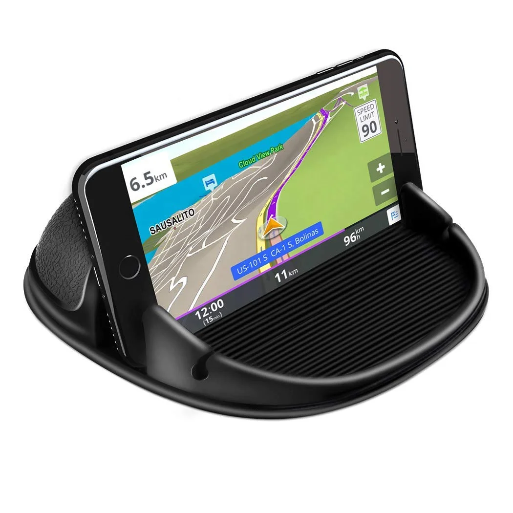 Dropshipping Amazon Hotsale Silicone car Slip Free Desk Phone Mount Pad Mat Stand Holder for car