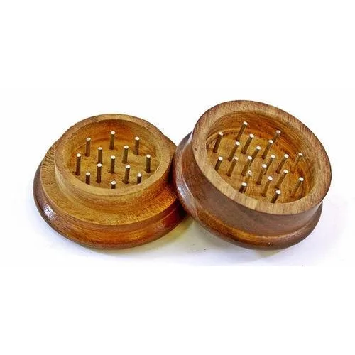 
NEWEST HANDMADE WOODEN TOBACCO GRINDER SMOKING HERBAL CRUSHER AT COMPETITIVE RATES 