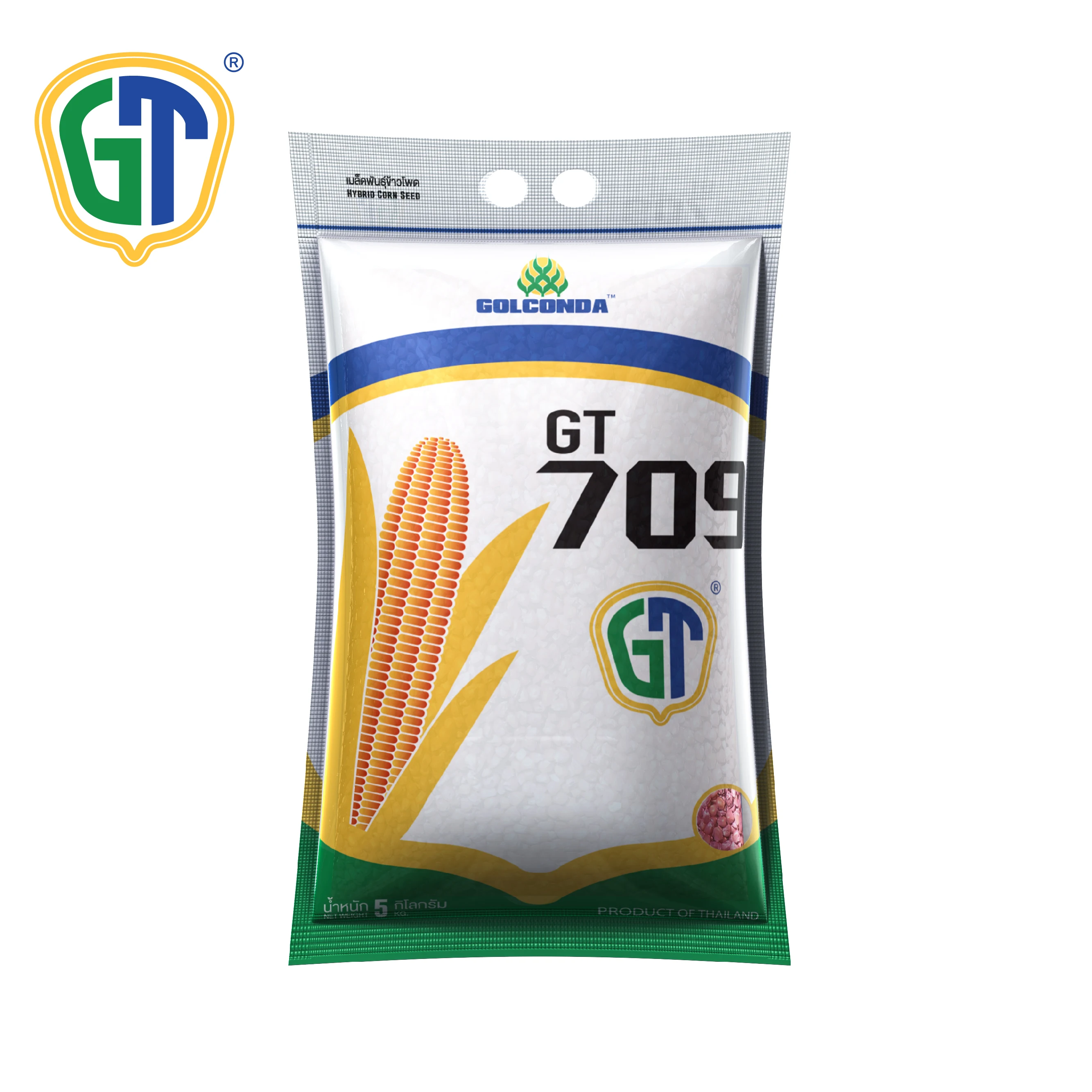 Very High Yield 105-110 Days Maturity Medium Size 83-85% Shelling Orange Yellow Color Corn