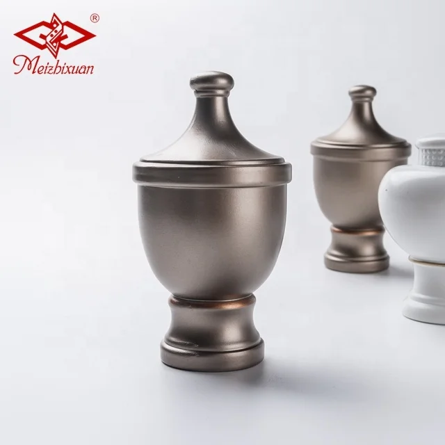 IKSUN Metal Living Room Aluminium Curtain Rod Pipe Brackets For Windows