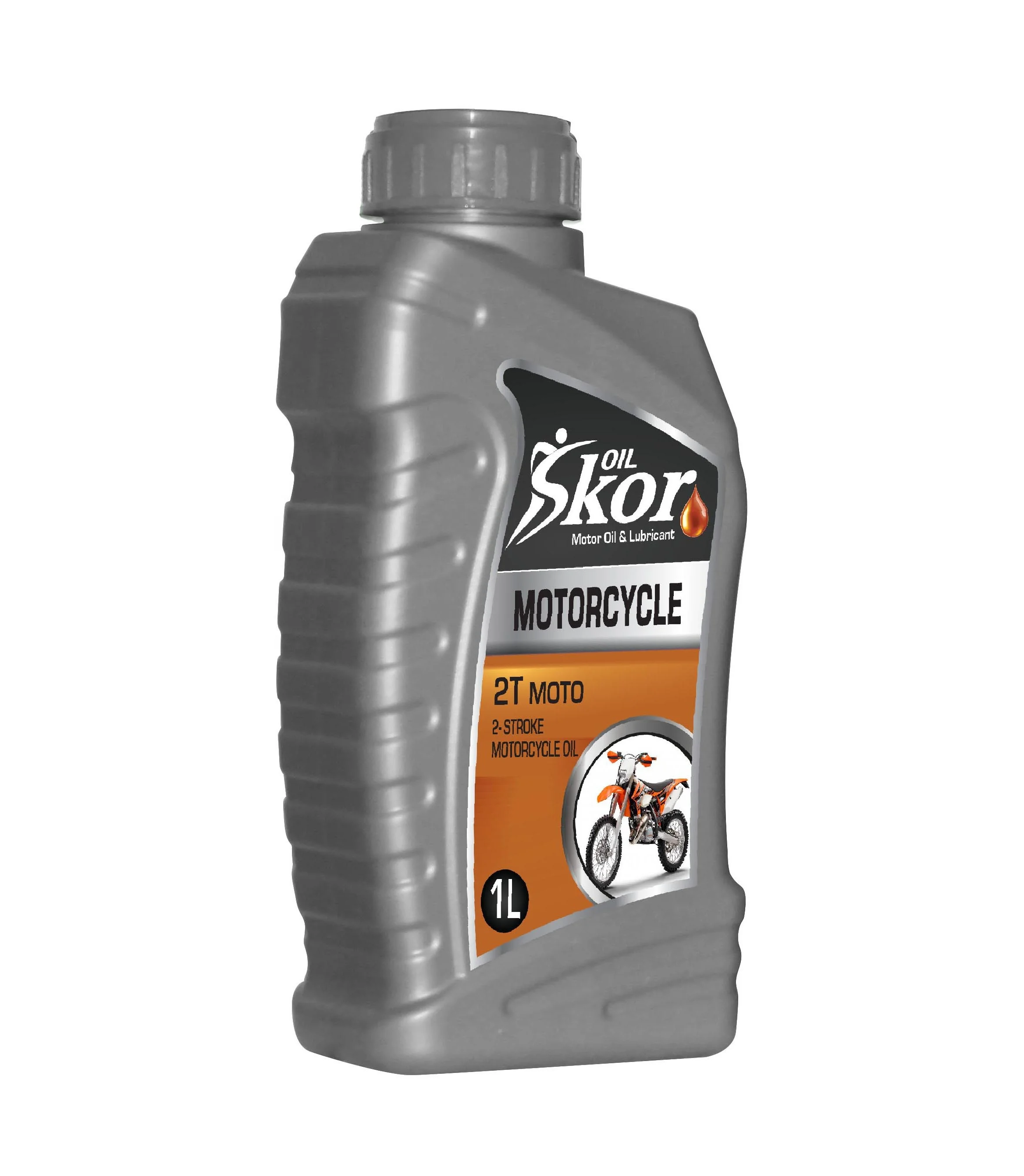 SkorOil 2T Moto 2 Stroke Motorcycle Oil 1 Liter High Performance Motor Oil Lubricants Engine Oil
