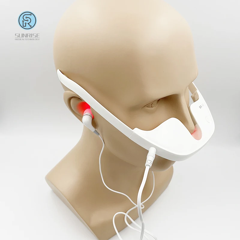 Unique design Rhinitis light therapy device hanging ear design Nose Therapy Instrument