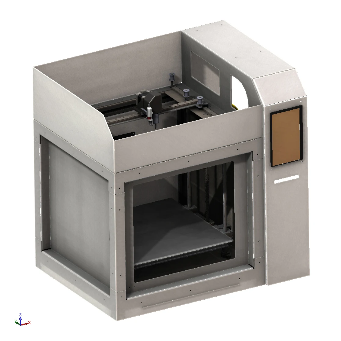 
Premium Quality 3D Printer for Sale, Color Touch LCD Display, FFF/FDM Molding Technology, Commercial/Industrial/Domestic Usage 