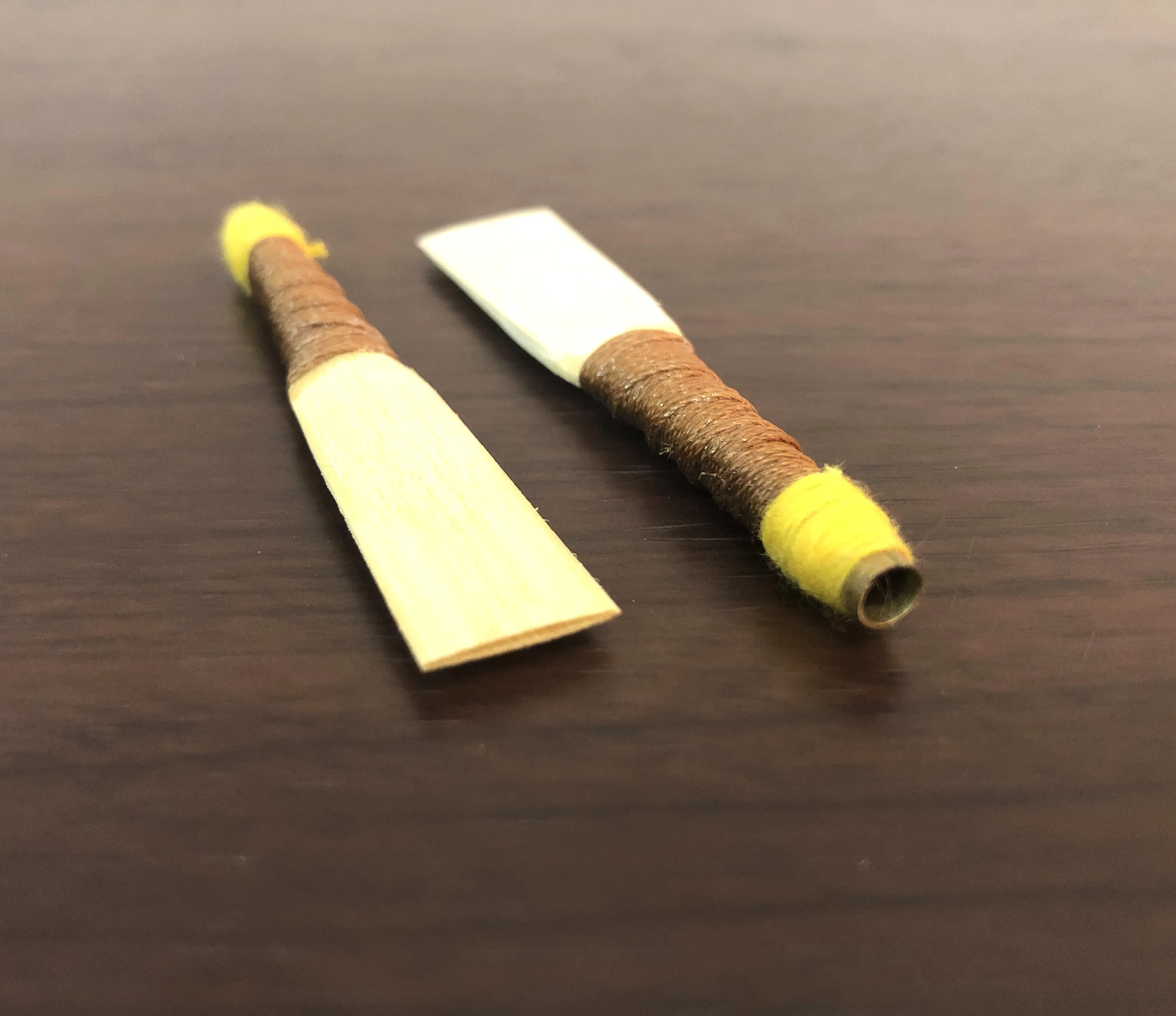 Geoffrey | Uilleann Bagpipe Practice Chanter Cane Reed | Made from Spanish Cane | Adjustable | Starter Set | RUB1