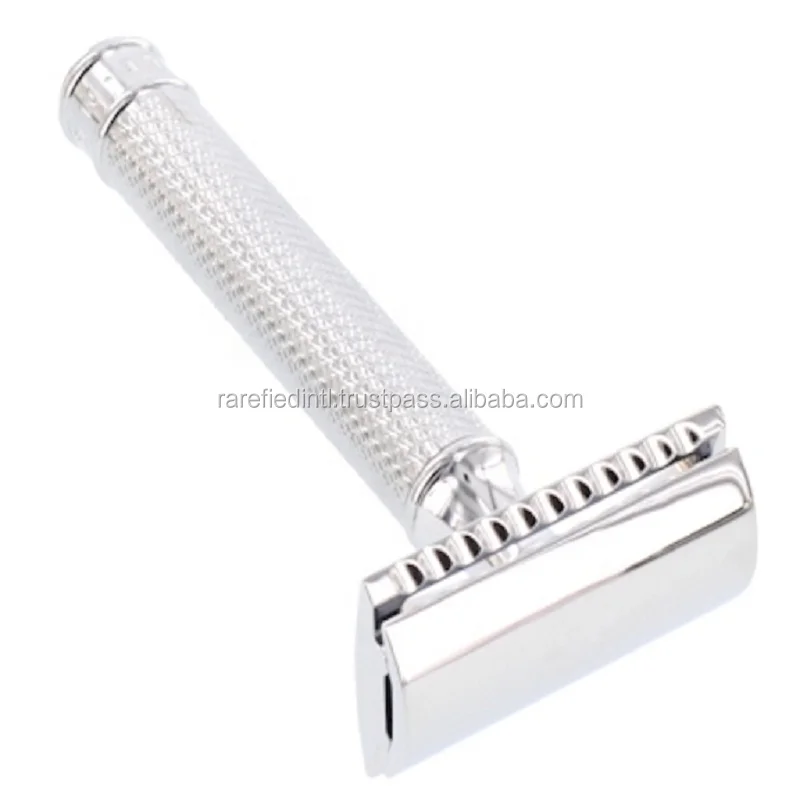 2020 Hot Sales Cheap Price Perfect Shaving Razors for Men Double Edge Safety Razor in Stainless Steel &Brass Metal