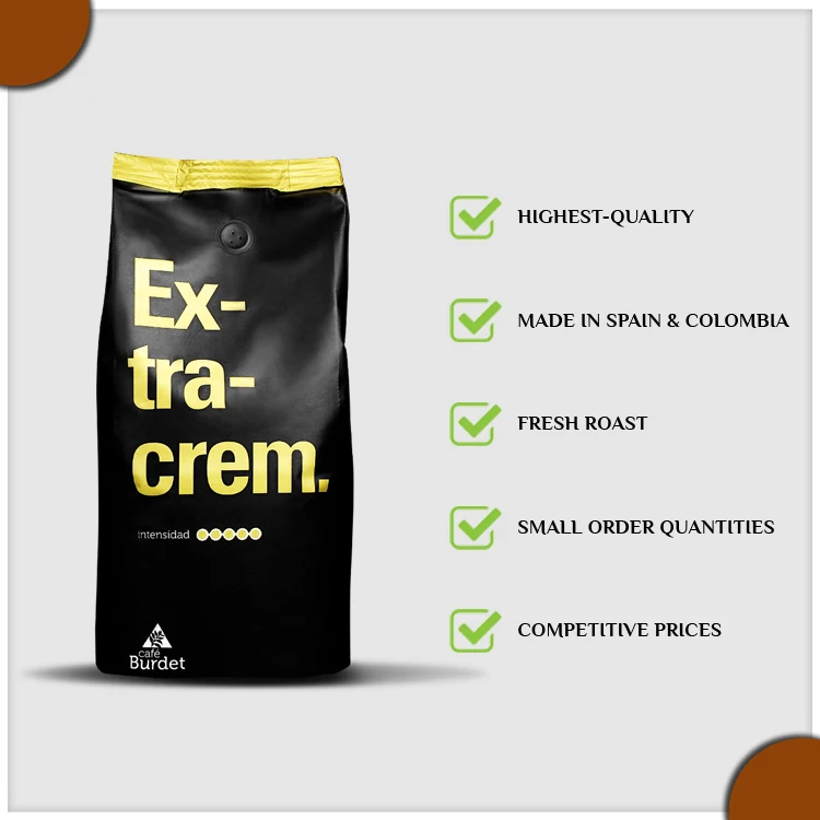 
Bulk Selling Extra Creme Pure Robusta Strong Taste Classic Ground Coffee 