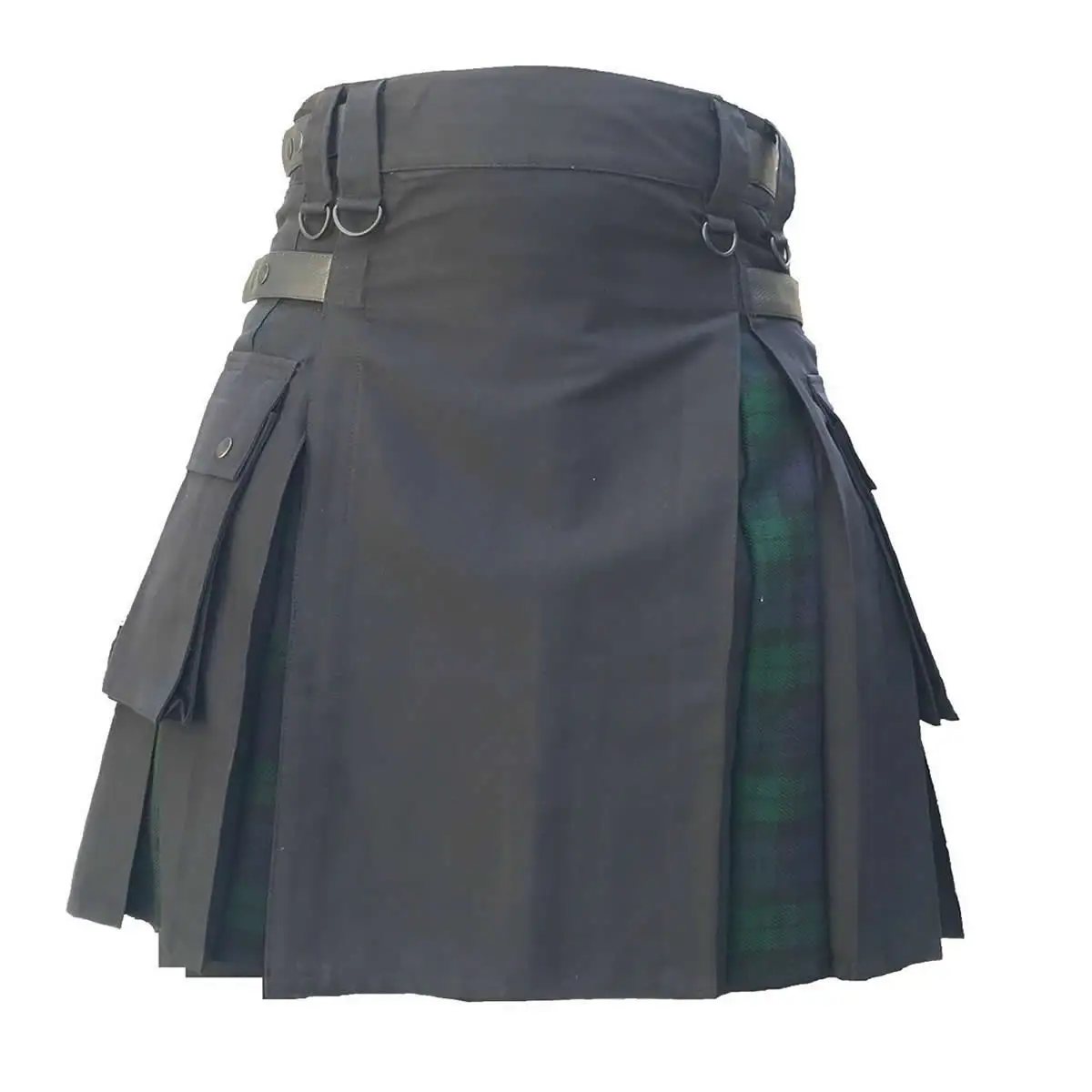 Hybrid Tartan Design Mens Hybrid Scottish Tartan Utility Kilt Hybrid Scottish Tartan Utility Kilt