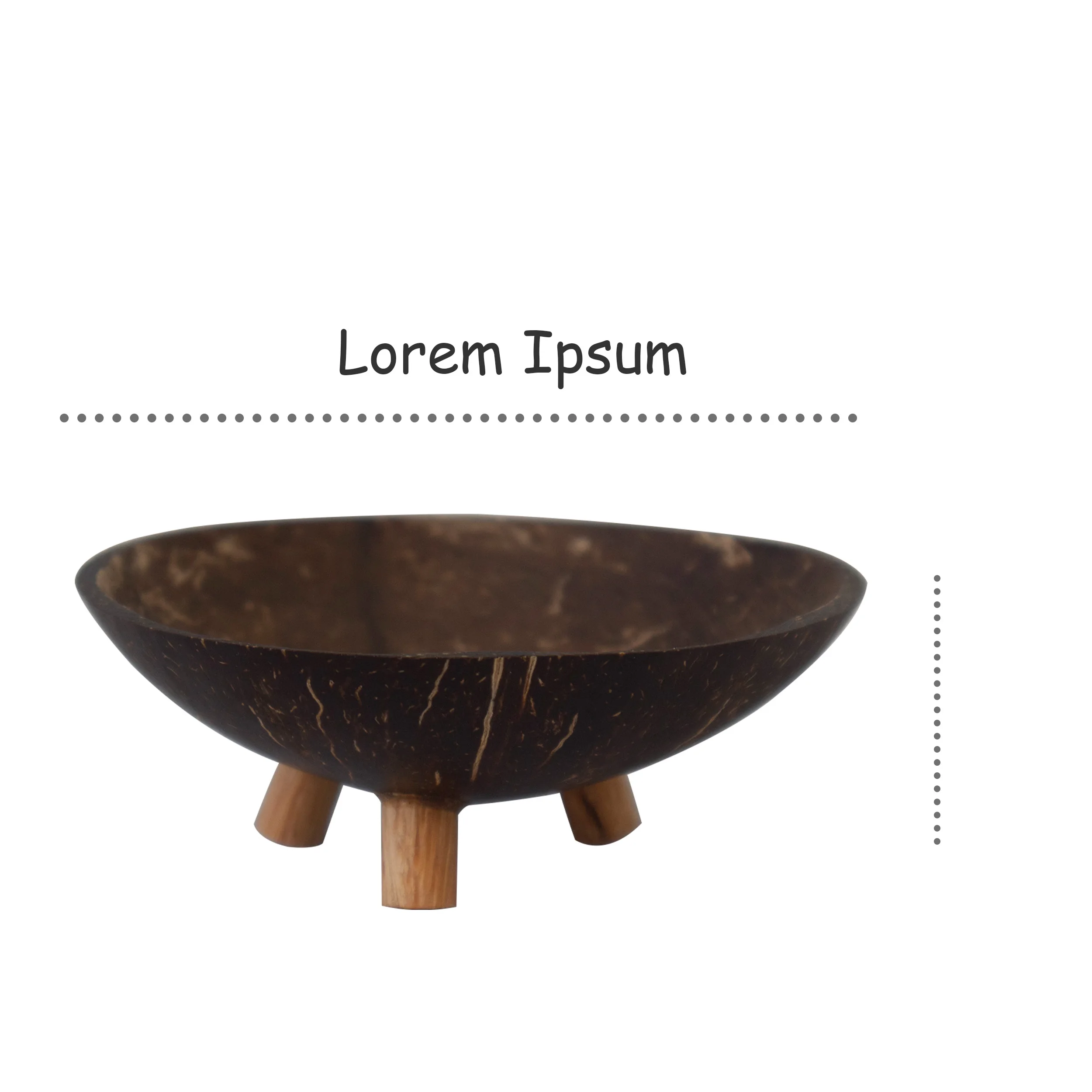 Made in Vietnam Coconut Shell Soap Dishes for Bathroom and Kitchen - Natural Stylish Handcrafted Bar Soap Holder, Sponge Holder