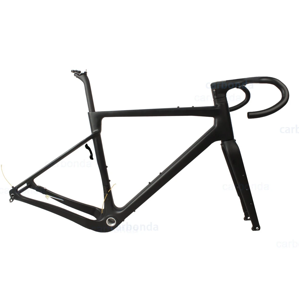 CFR707 china carbon frame gravel bike frameset BSA-68
