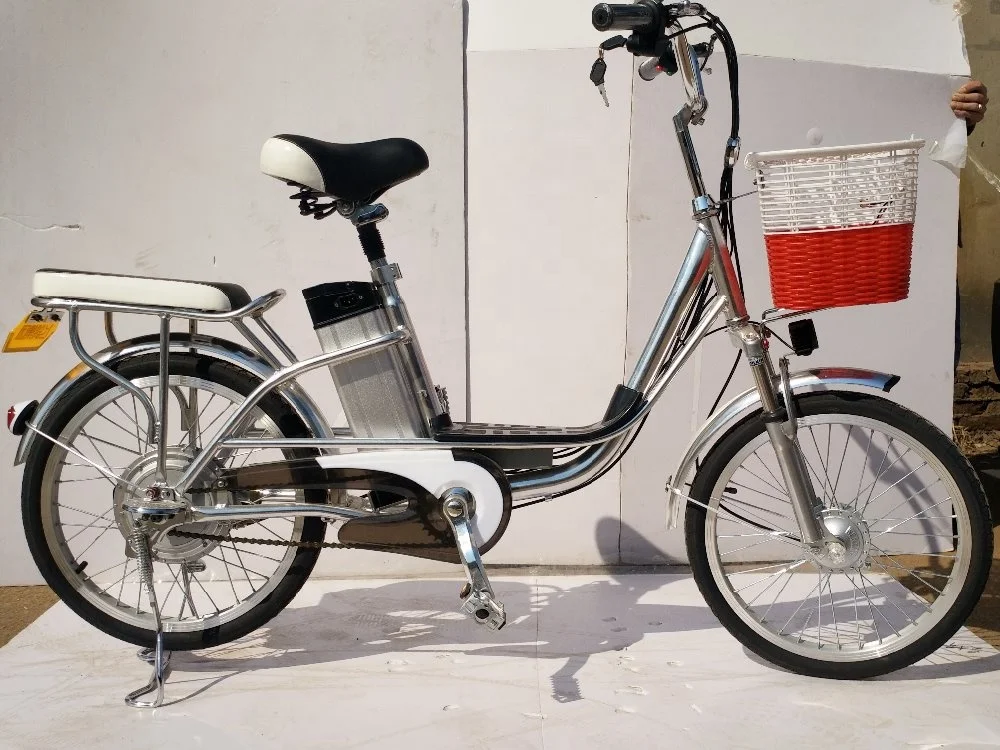 China Factory lead acid battery brushless rear motor 48v 350W  Scooter Bicycle Electric city bike