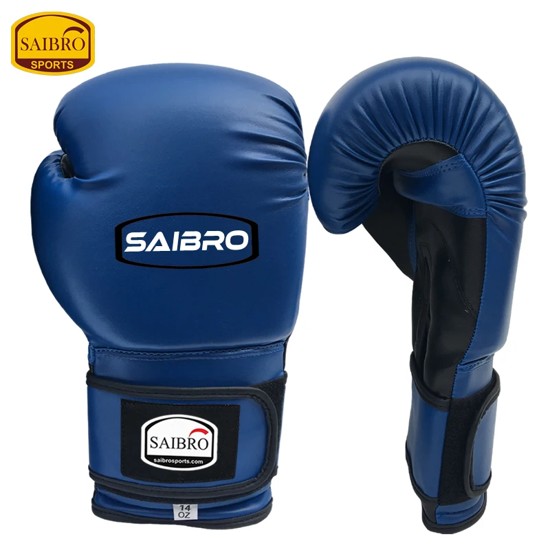 Strap Closure Boxing Gloves training Injected latex machine mold Curved thumb and retainer
