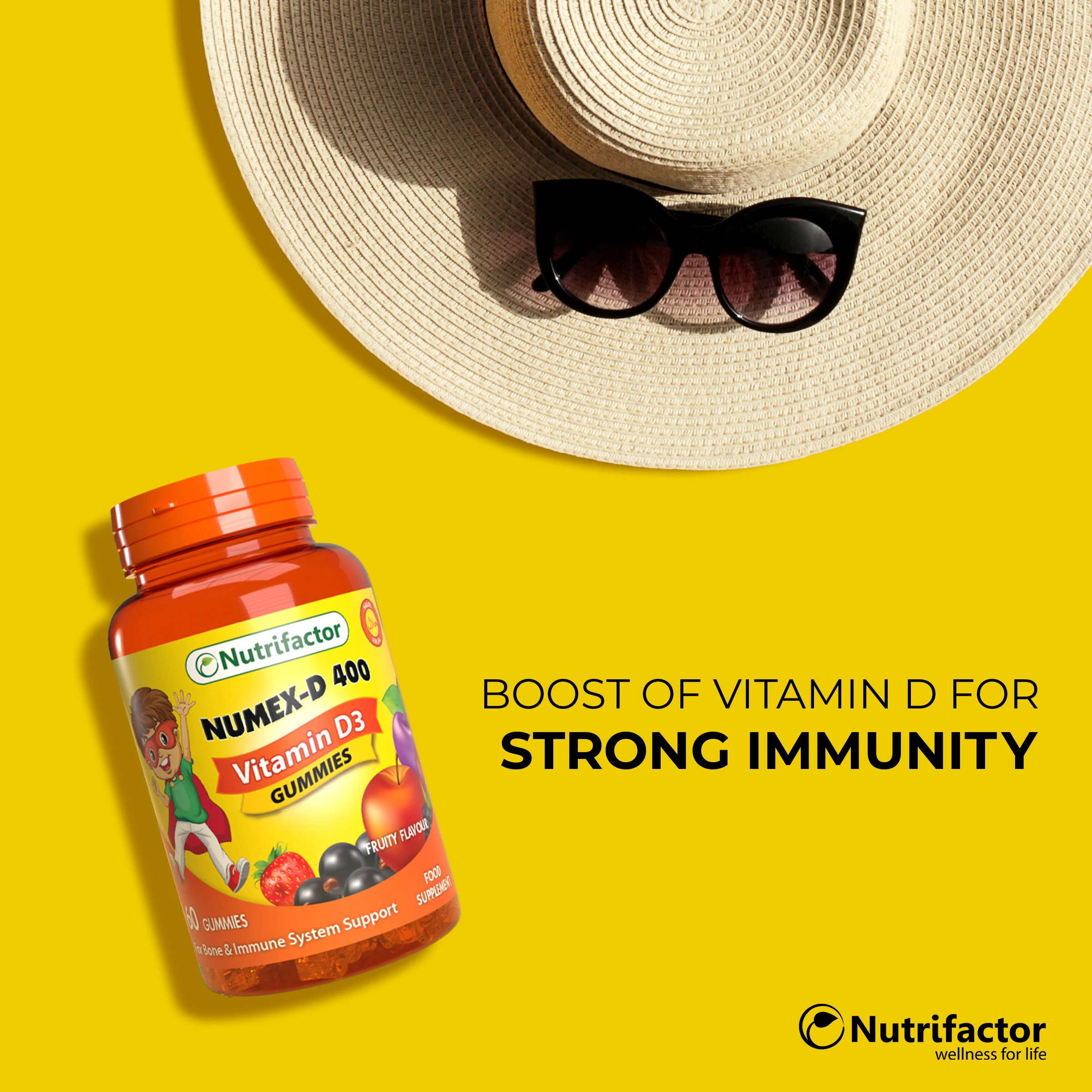 DEKOL-5000 жевательный мармелад витамин D3 холекальциферол 5000 Иу сильные мышцы Максимальная кость и иммунной системы поддержки кальция Мармеладные Конфеты