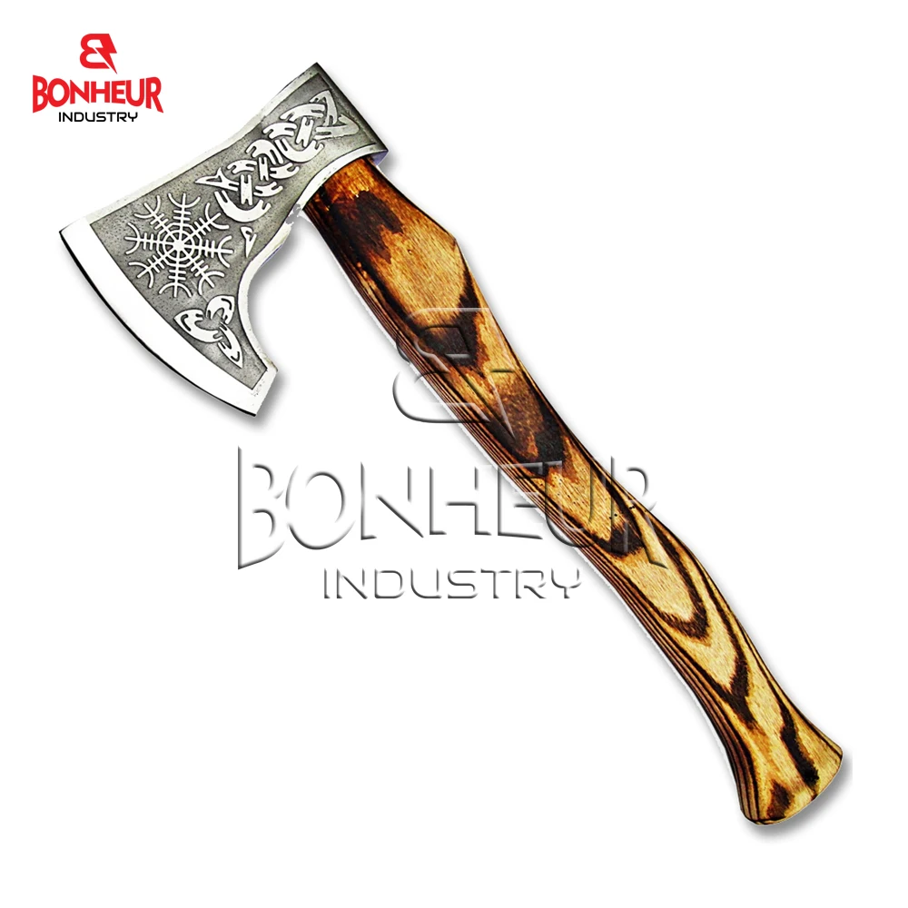 Шлем Awe средневековый топор викингов с гравировкой углерода J2 стальная головка под заказ Ручная ковка