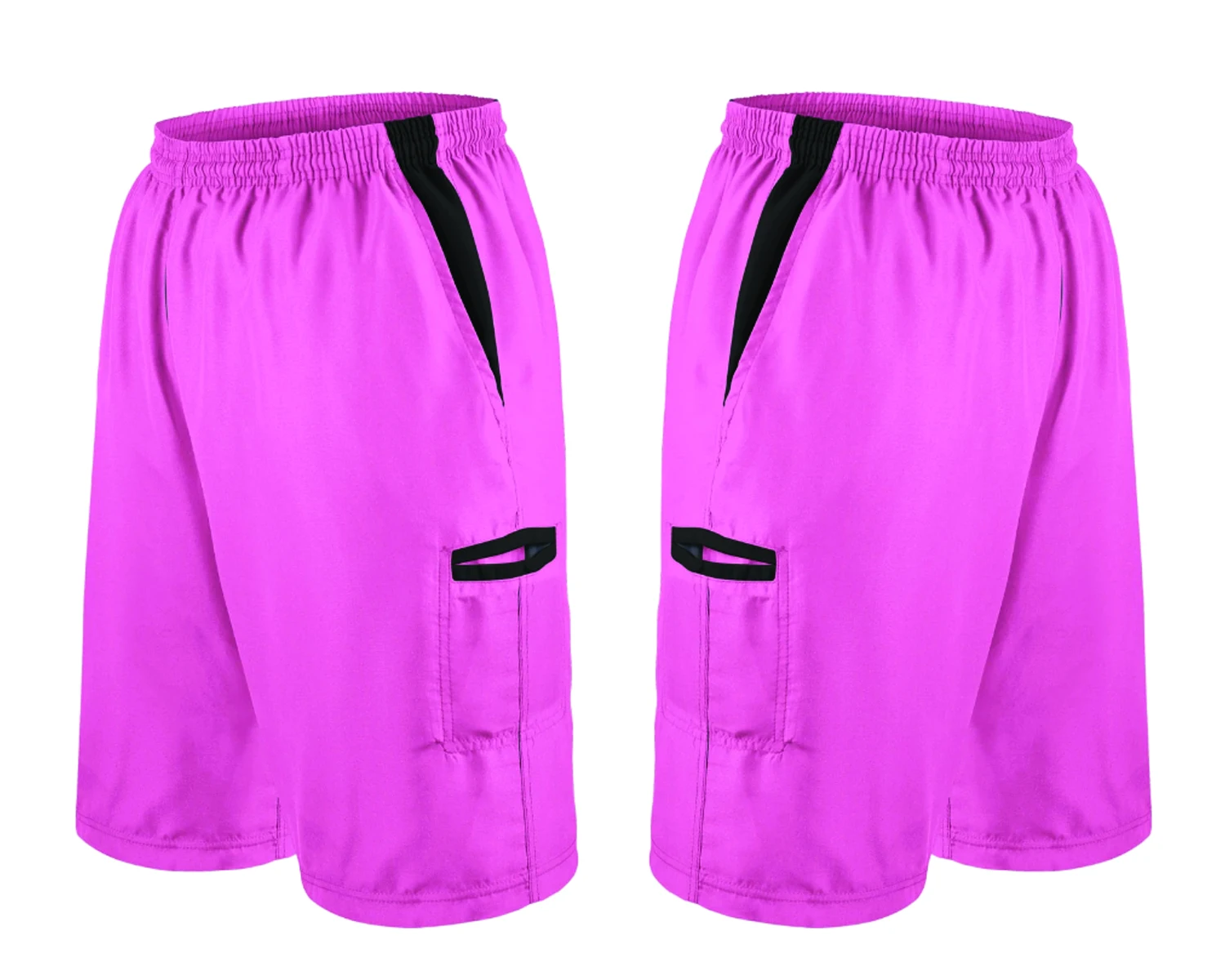 Men Microfiber Softball Training Shorts with embroidery