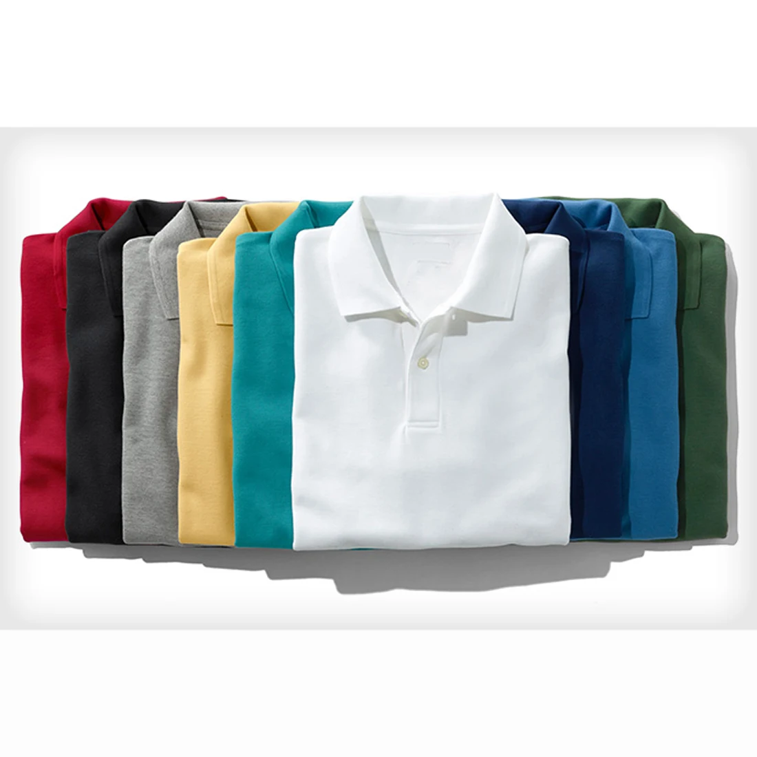 Хлопковые рубашки-поло для гольфа из черного спандекса с логотипом на