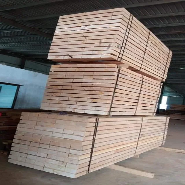 African Mahogany wood Slats and Sawn Timber