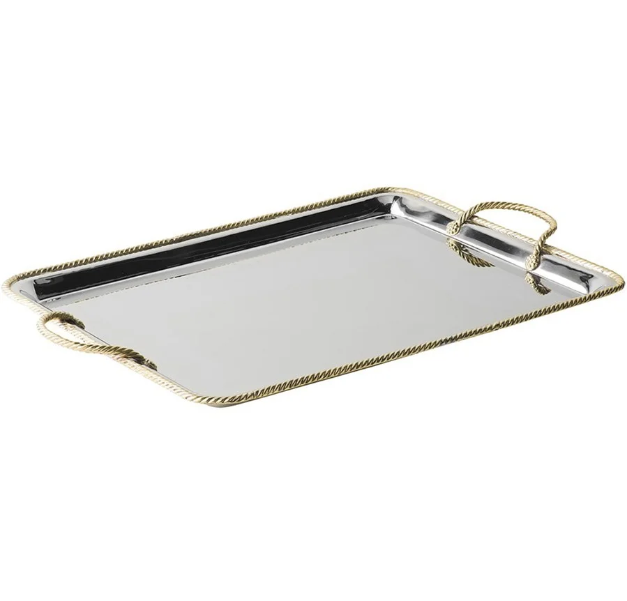 stainless steel bar serving tray serving tray for bar with best quality