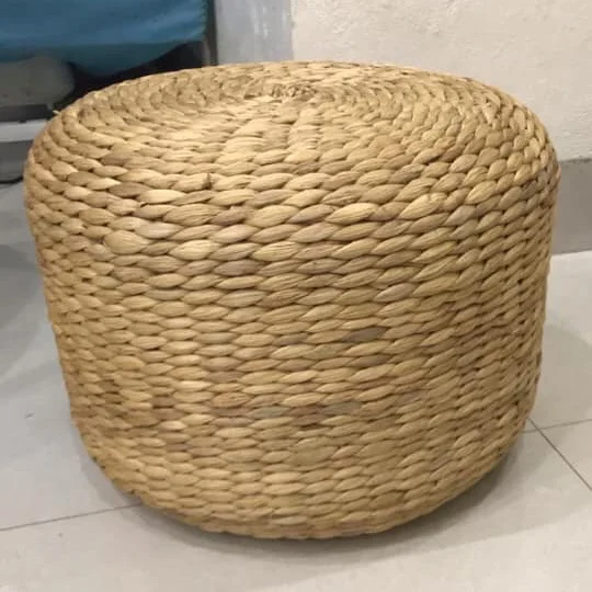 High quality best selling natural seagrass stools and ottomans for indoor wholesales from Viet Nam