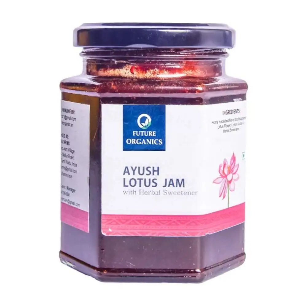 Best Selling Healthy Lotus Flower Jam With Herbal Sweetener 100% Organic No Artificial Color and No Preservative