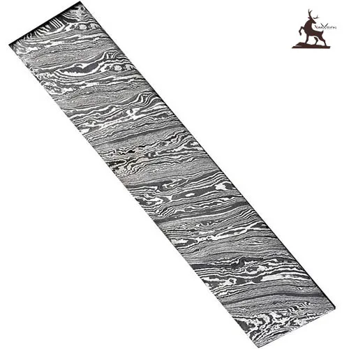 Штанга из дамасской стали ручной работы для изготовления ножей