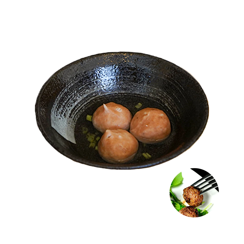 hot selling seafood products frozen spicy tofu pork fish ball for dish