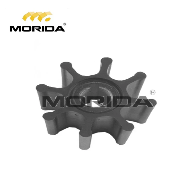 Rubber flexible screw pump impeller for sea water