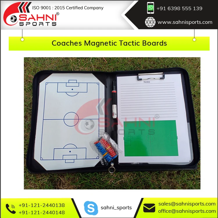 Leading Manufacturer of High Quality Football & Soccer Training Coaches Magnetic Tactic Board at Wholesale Price