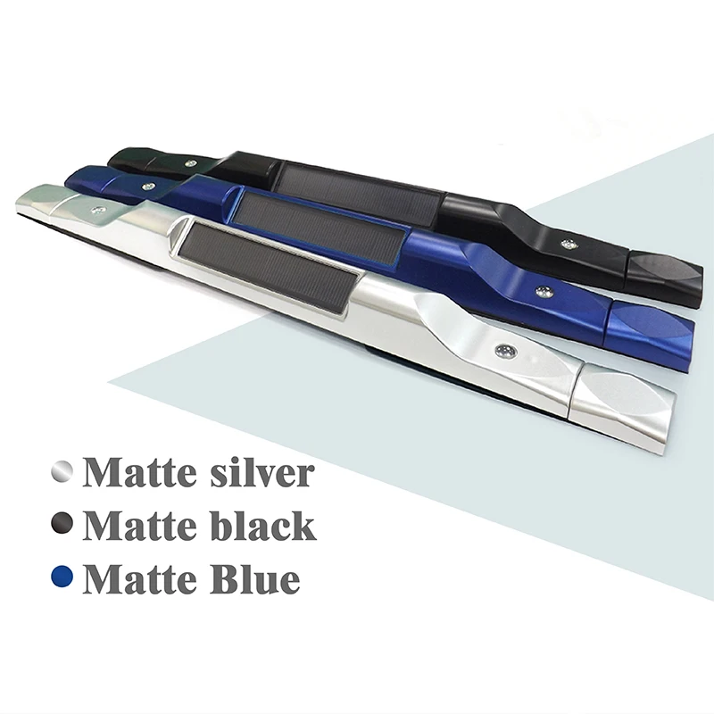 Universal parking warning light installation on license plate
