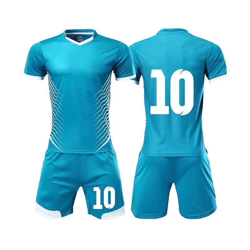 
2021 New Football Kits Adult Soccer Sets Jersey Uniforms Men Football Training Uniforms Black Polyester Sports Wear Short Sleeve 