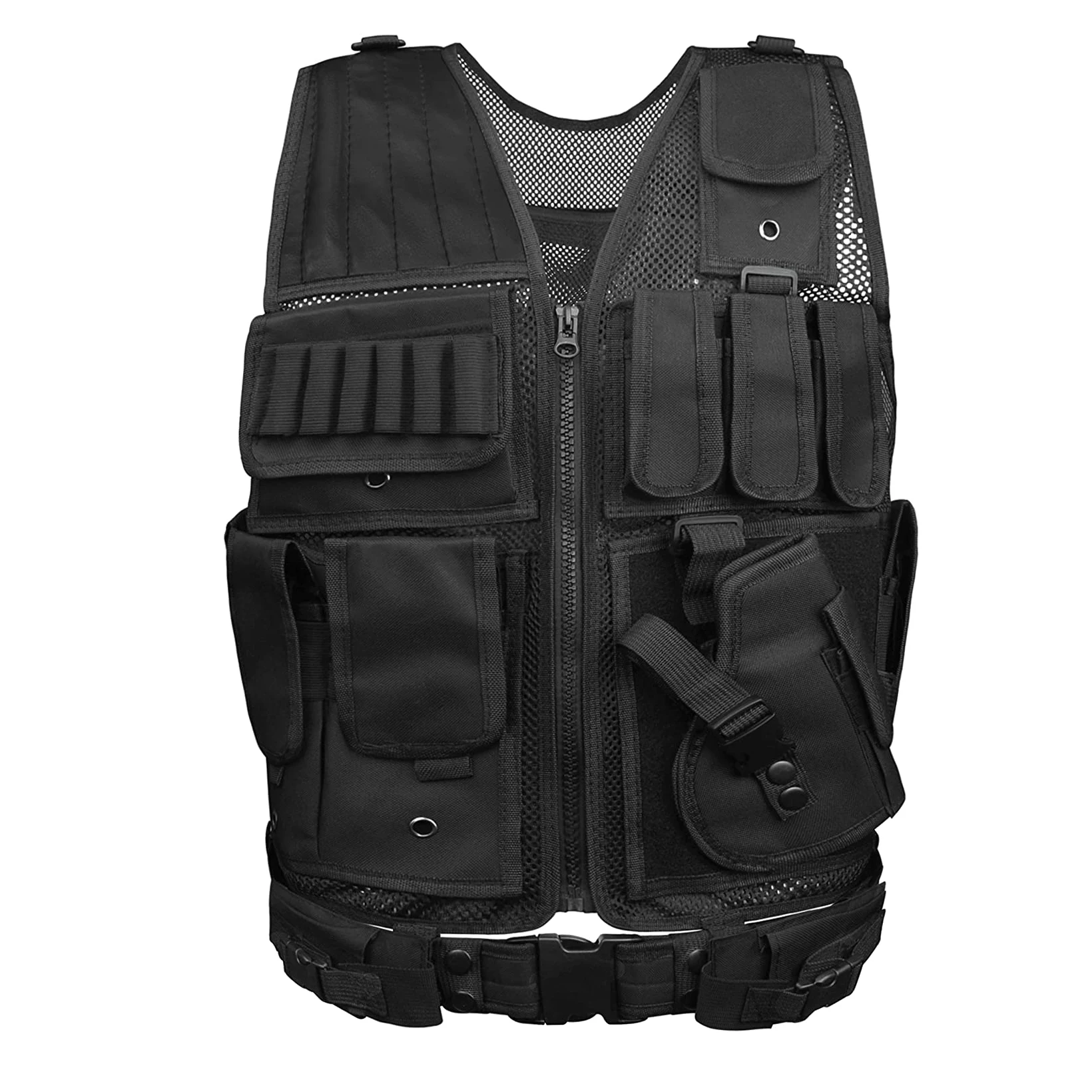 Оптовая продажа Мужская охотничья армейская жилетка для пейнтбола Боевая снаряжение мягкая недорогая военная камуфляжная высококачественная безопасная