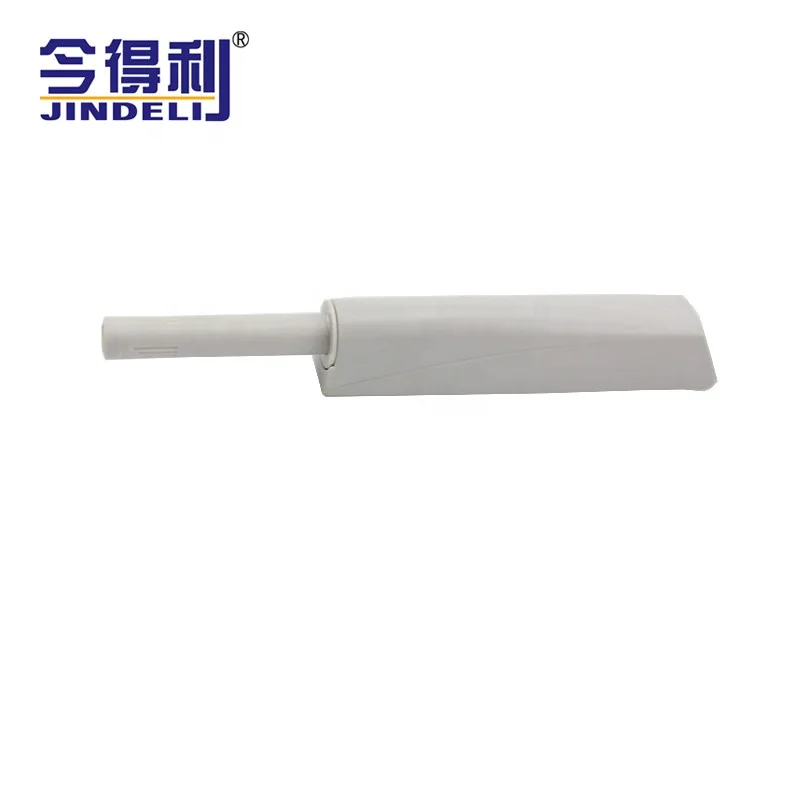 Furniture Hardware Light Grey Color Plastic Cabinet Magnetic Touch To Open Door Rebound Device Damper C28A