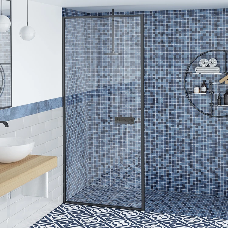 Seawin  Hotel Sliding Bypass Frameless Glass Shower Door