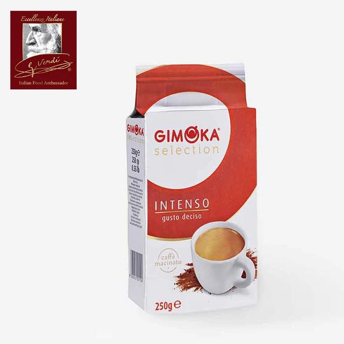 Лучшая цена Итальянский кофе 500 г в пакете кофейные зерна Intenso gверди выбор итальянского отличный сентябрь