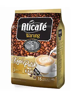 Hot Sales Warung Coffee Traditional Hot Beverage (Classic/White Coffee/White Coffee Kaw/Kopi-O) Smooth Taste Great Aroma