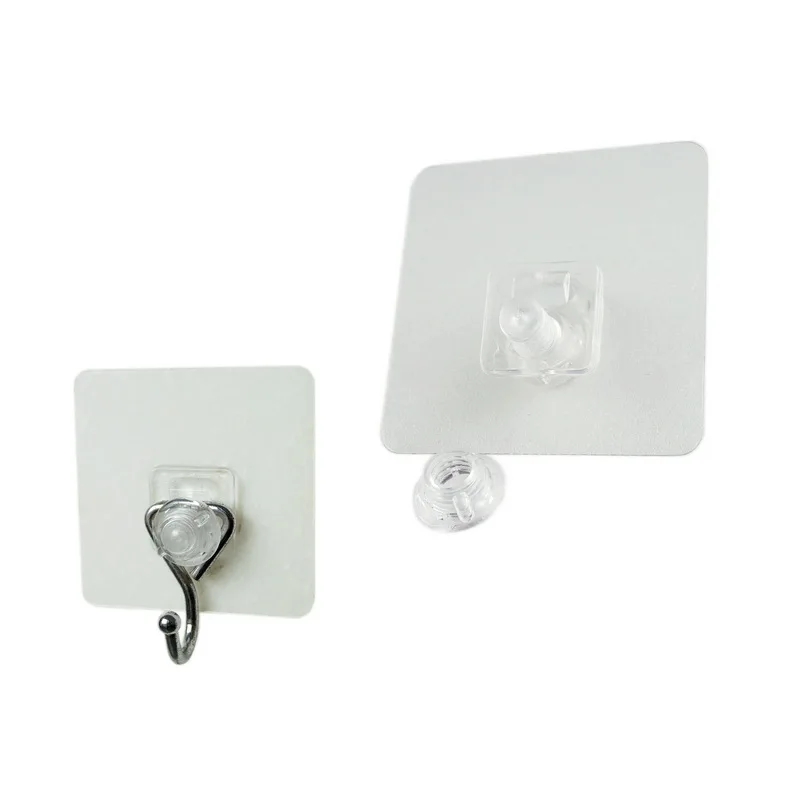 New Removeable Multi Magic plastic wall hook metal trackless wall hanger self adhesive cutting board hanger