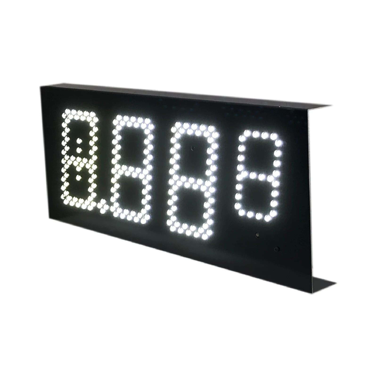 Высокое качество, Сделано в Италии, светодиодный дисплей, белый h150мм для автозаправочной станции