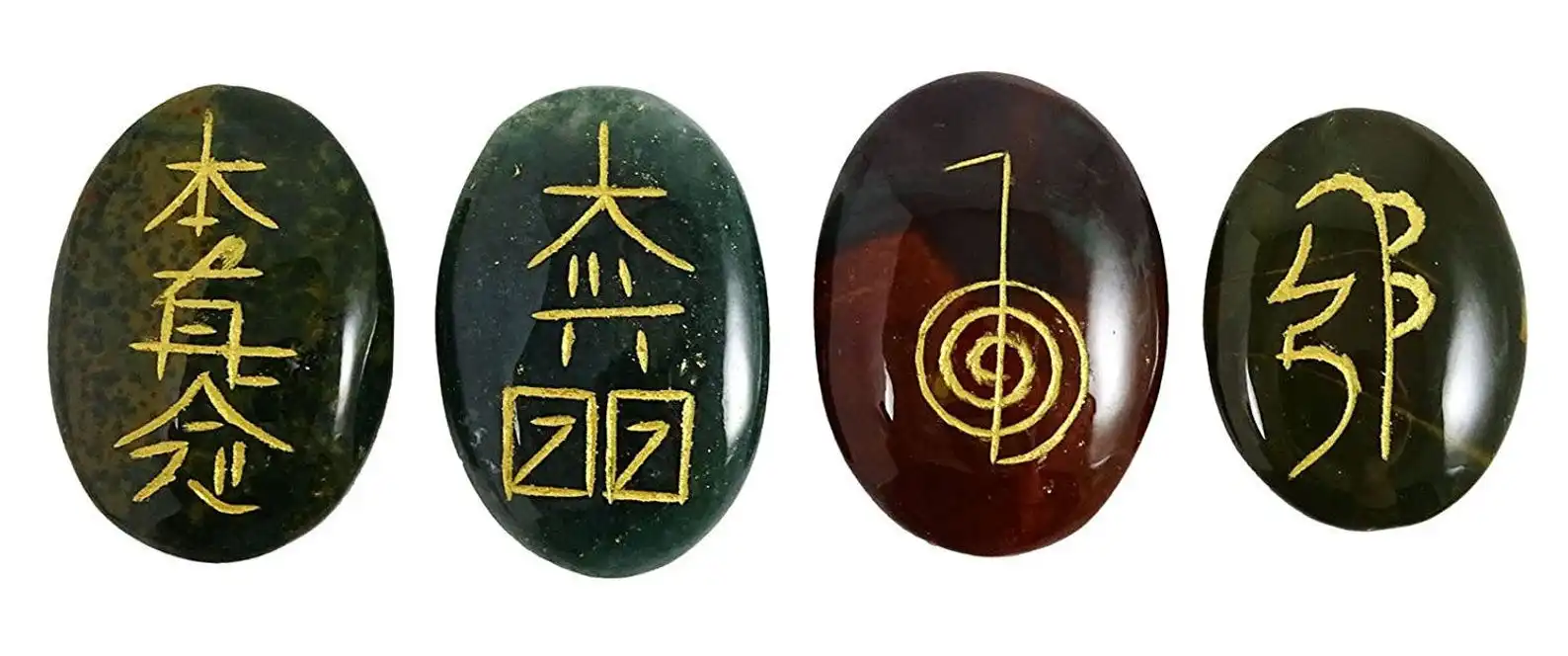 Драгоценный камень набор чакр рейки множество камней из 4 символов чакры духовный подарок лечебные камни Dowsing натуральный драгоценный