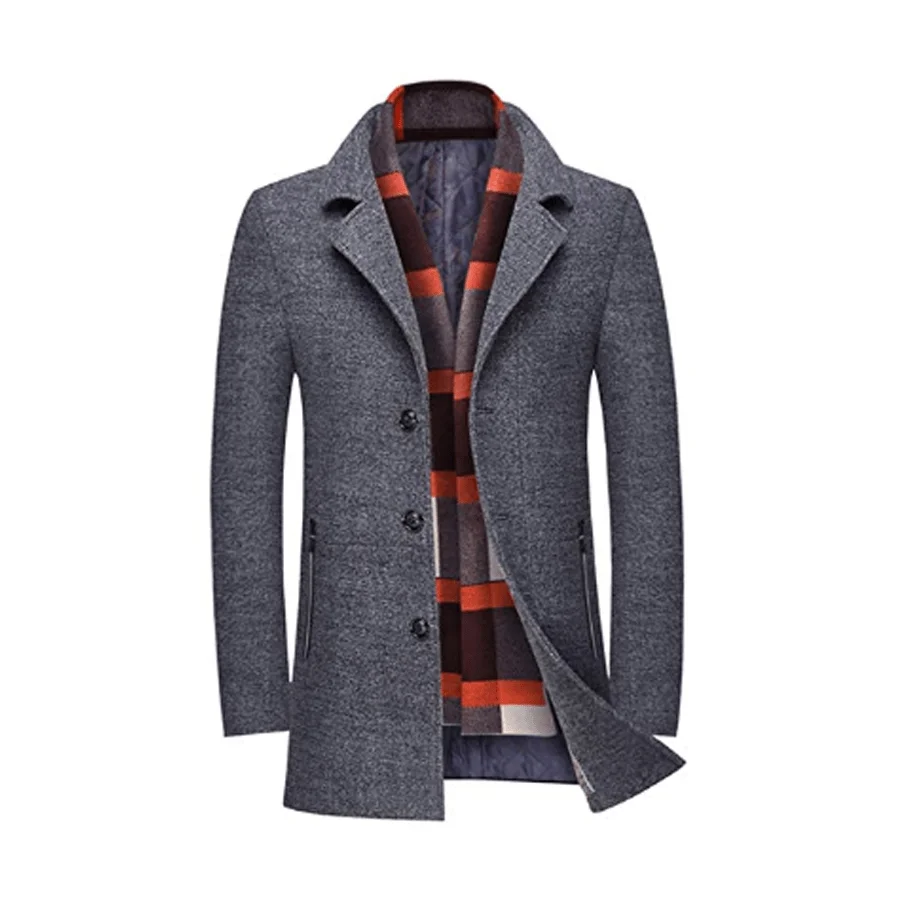 2019 высокое качество, сделано в Пакистане, оптовая цена от производителя, повседневное приталенное шерстяное мужское пальто