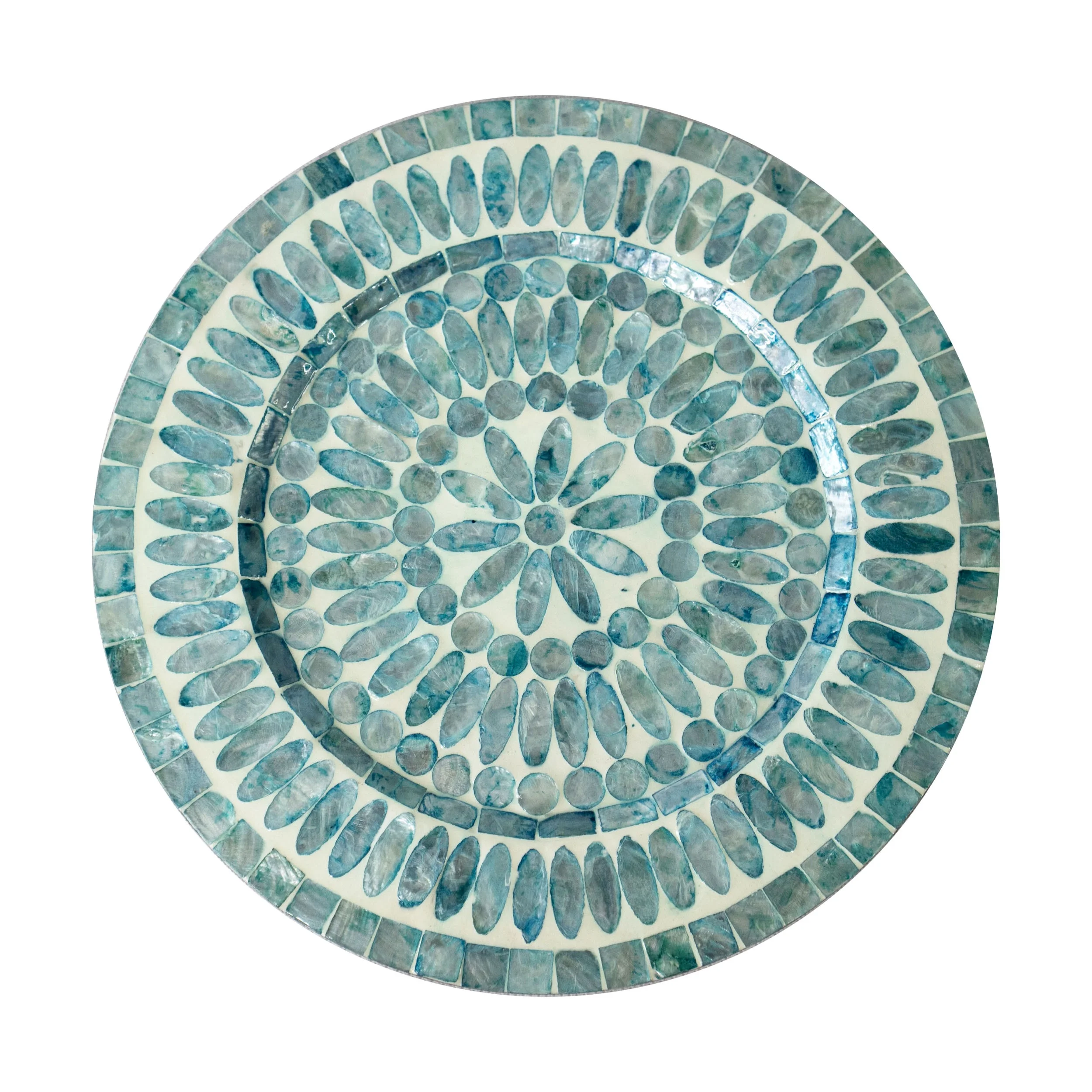 Wholesale Dinner Charge Plates For Wedding Placemat Christmas Mother Of Pearl Plate